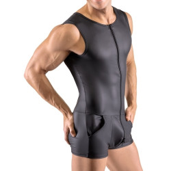 Svenjoyment Combinaison avec zip Stellio Noire
